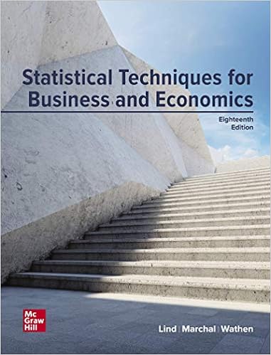 Statistical Techniques In Business And Economics Lind Douglas Marchal William Wathen Samuel 9781260239478 Books