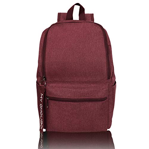 Casual Daypacks OMOUBOI Superbreak Backpack Laptop Backpack for Women & Men Fits Tourism School Business (Pink) - Thumbnail 6