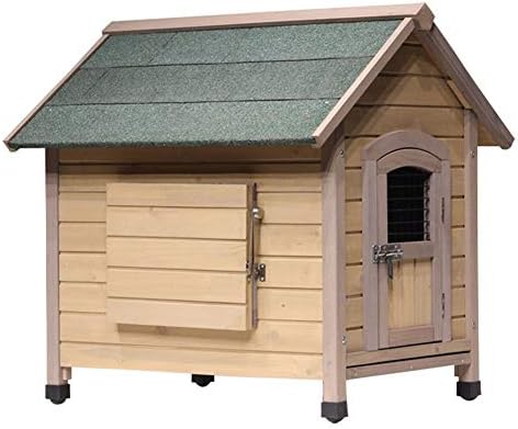 犬より小さい7センチメートルロング用 ソリッド木製の屋外の犬小屋の