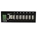 StarTech.com 7-Port USB 2.0 Hub - Metal Industrial USB-A Hub with ESD Protection & 350W Surge Protection - Din Rail, Wall or Desk Mountable - TAA Compliant USB Expander Hub (ST7200USBM)
