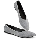 BABUDOG Women's Mesh Flats Shoes Pointed-Toe Dress