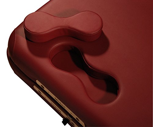 Mt Massage Midas-Girl 30'' Breast Recess Professional Portable Massage Table Package(Burgundy)