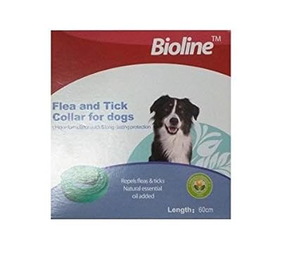 Foodie Puppies Bioline Flea and Tick Collar for Dogs and Puppies with Long Lasting Fleas Protection and Bugs Effectively 100% Safe