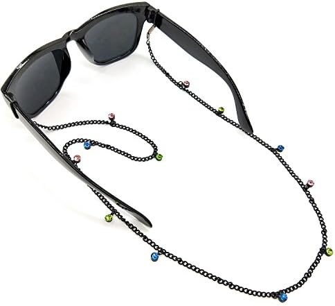 VEAQEE Handmade Stone Beaded Eyeglass Holder, Eyeglass Chain, Eyeglass Lanyard