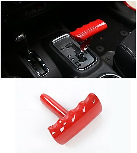 T-handle Shift Knob Gear Stick Shifter for Dodge Challenger/charger Caliber Ram Chrysler 300/300c Jcuv Jeep Wrangler Red
