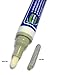Grout Pen White Tile Grout Paint Marker Replacement Tips: 5 Pack of Narrow 5mm - Waterproof Grout Paint Pen, Grout Colorant and Sealer Pen to Renew, Restore and Refresh Tile Grout