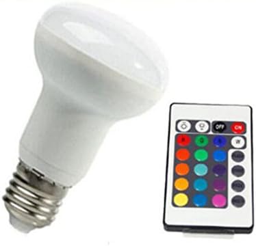 E27 RGB10W AC 85-265V Color Changing Dimmable LED Bayonet Bulb Energy Saving Globe Lamp + IR Wireless Remote Controller