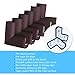Babepai Baby Proofing Corner Guards & Edge Protectors Safe Edge & Corner Cushion Kids Safety Furniture Bumper Table Protectors with 3M Pre-Taped Corners to Keep Child Safe 12 Pack, Brown