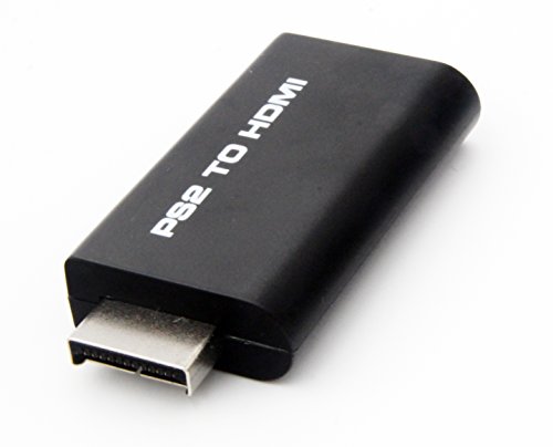 PS2 to HDMI Converter Supports All PS2 Display Modes With 3.5mm Audio Converter (Best Ps2 Slim Model)