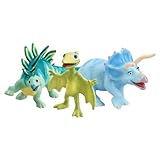 Learning Curve Dinosaur Train Collectible Dinosaur 3 Pack - My Friends Have Spikes: Trudy, Morris And Tiny