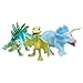 Learning Curve Dinosaur Train Collectible Dinosaur 3 Pack - My Friends Have Spikes: Trudy, Morris And Tiny