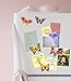 MORCART Butterfly Magnets for Fridge, Cute Animal Magnets for Refrigerator Kitchen Office Classroom Lockers Teacher Students Whiteboards 6PCS