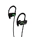 Bluetooth Earbuds By Zivigo, Bluetooth Headphones - Sweat-proof, IPX7 Waterproof Headphones with Noise Cancellation Technology, Microphone & Voice prompts,(Black)