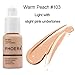 Oksale New 30ml PHOERA Matte Oil Control Concealer Foundation Cream Liquid Foundation (#103)