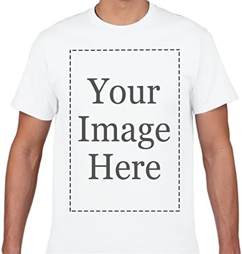 Custom Made T Shirts for Men Add Your Own Custom Text Name Image Or Message