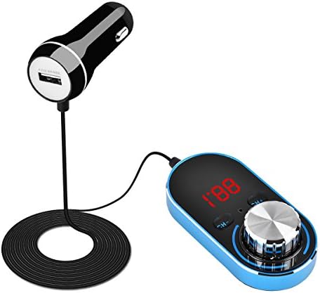 Wireless In-Car Bluetooth FM Transmitter wireless Radio Adapter car kit Broadcasting Music MP3 Player and Hand-free Calling with USB charger (FM29)
