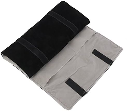 KAIMENG Jewelry Roll Jewelery Organizer, Earrings/Necklace/Bracelets/Ring Storage Bag