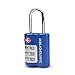 Samsonite Travel Sentry 3-dial Combination Lock, Blue Fantasy, One Size