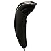 Black Golf Zipper Head Cover #3 Fairway Wood Metal Headcover Neoprene Traditional Plain Protective Cover Fits All Fairway Golf Clubs for Golfing Buddies
