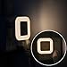 SOAIY Plug-in Night Light-4-pack-Warm White LED Night Light-Smart Dusk to Dawn Sensor LED Night Lamp for Hallway, Kitchen, Bathroom, Bedroom, Stairs, Aisle, Corridor, Corner, Kids Room