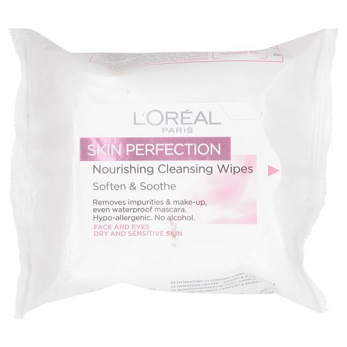 L'Oréal Paris Skin Perfection Nourishing Cleansing Wipes, 25 Wipes Amazon.co.uk Grocery