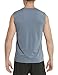 BALEAF Men's Tank Top Sleeveless Shirts Quick Dry Muscle t Shirts Gym Workout Running Athletic Cool Tech Tops Gray L