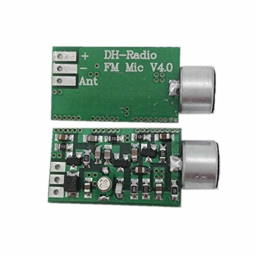 Aoshike 1pc mini fm transmitter wireless microphone module mic wi…