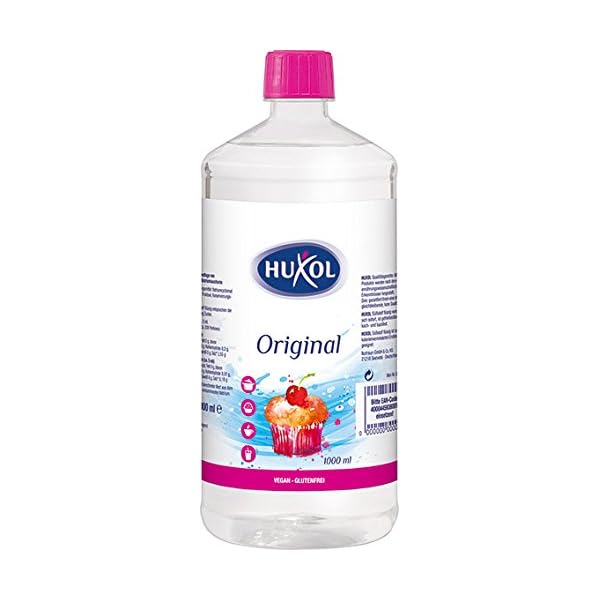 Huxol Classic FlÃ¼ssigsÃ¼Ãe| 1L VorratsgrÃ¶Ãe | Cyclamat Saccharin Neotam| SÃ¼Ãstoff | vegan | Laktosefrei | Glutenfrei | Halal | kalorienarm | Ideal zur Zubereitung von Desserts, Obstsalaten, Smoothies,â¦