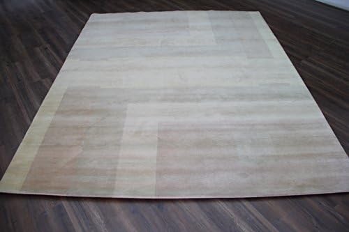 Light Color Hand Knotted Nepali Carpet 8' X 10' Nepalese Handmade 8 Feet By 10 Feet Area Rug Wool and Silk 100 Knot Multi Color