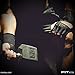 Fit Four The F4X Spartan - Full Leather Palm Callus Guard WOD Workout Gloves for Weight Lifting & Cross Training Athletes