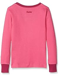 Hatley Girls 'Algodón Orgánico de manga larga pijama con diseño de apliques