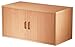 Foremost 390622 Modular Large 2-Door Cube Storage System, Honey