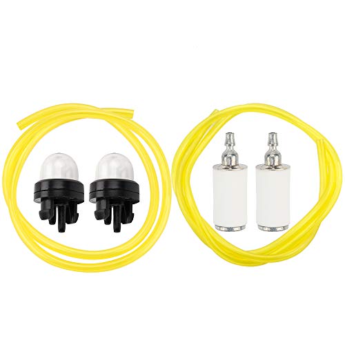 Leopop PP031 Primer Bulb for Poulan PP036 PP133 PP135 PP136 PP333 PP335 PP336 PP338PT PP446T PPB100 PPB200 PPB300 SM132 Fuel Line Fuel Filter Tune Up Parts Kit