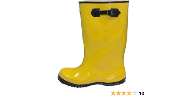 yellow slush boots