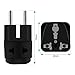 European adapter,UROPHYLLA Travel Adapter 3 Pack European Power Adapter Schuko Plug Adapter,Universal Plug Adapter for Germany,France,Denmark,Iceland,Netherlands,Finland,Russia,Greece,Sweden,Spain etc