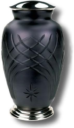Classica Hand-Cut Art Glass Cremation Urn