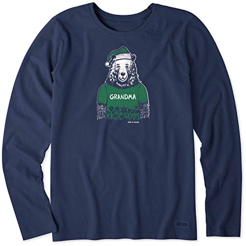Long Sleeve Crusher Holiday Graphic 