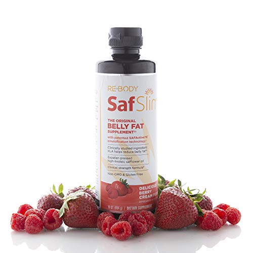 Re-Body - SafSlim, Helps Achieve Healthy Weight Goals, Berry Cream Fusion, 30 Servings (16 oz)