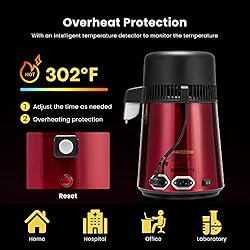 VIVOHOME 4L Brushed 304 Stainless Steel Water