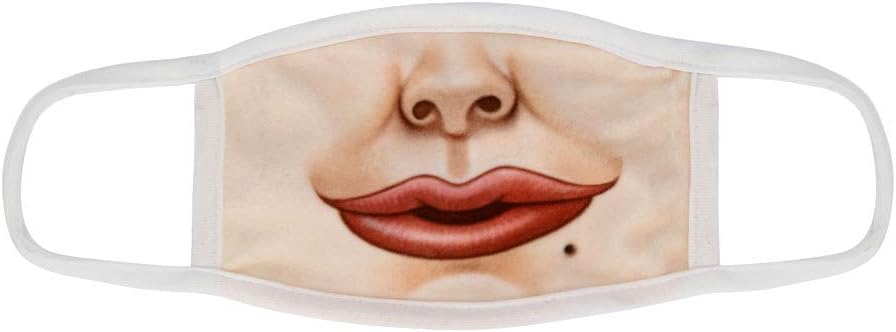 MyCozy Funny Expression Emotional Anti Dust Face Mouth Antibacterial Mask Fog Machine Cotton Filter Earloop Face Disposable Respirator Breathable Prevent Dust Respirator Mask (C)