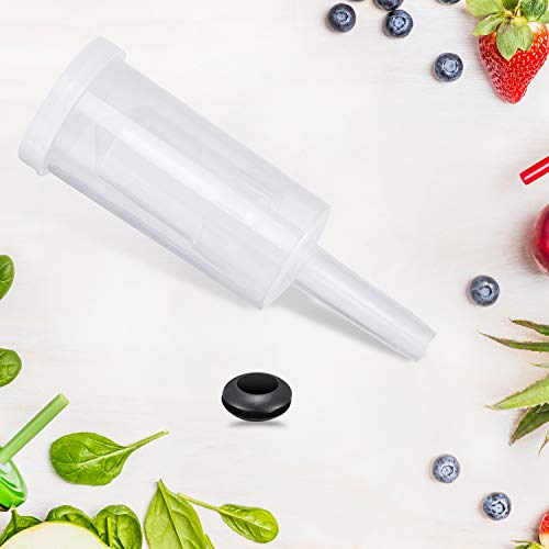 Airlock Grommet, Fermenter Lid Grommet Silicone Grommets for Homebrewing, Straws, Airlock, Beer, Mead, Wine, Silicone Bucket Fermenter Lids, 5/8 Inch OD and 3/8 Inch ID (100)