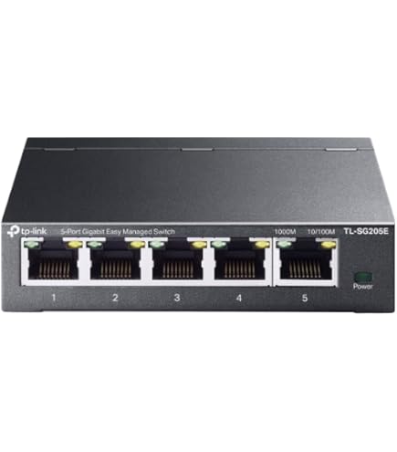 Amazon.com: TP-Link 8 Port Gigabit Easy Managed Switch, VLAN, Auto