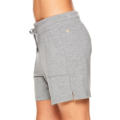 image for Gaiam Women's Warrior Yoga Short - Bike & Running Activewear Shorts w/