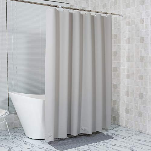 Plastic Shower Curtain, 72 x 78 Inches EVA 8G Shower Curtain with Heavy