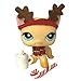 Pet Shop Accessories LPS Christmas Clothes Lot Reindeer