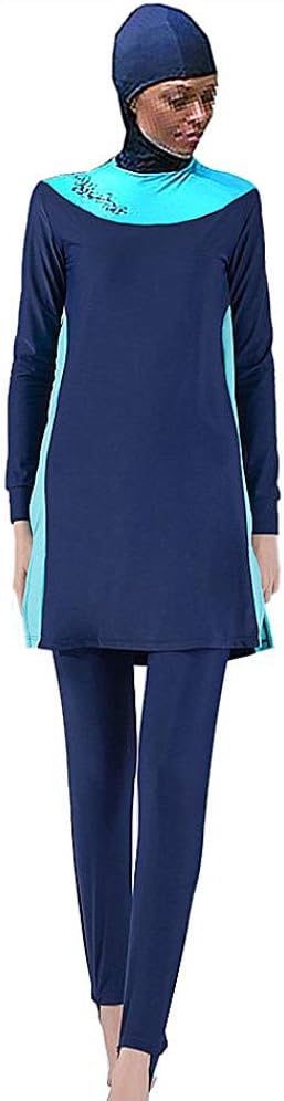 YEESAM New Muslim Modest Lady's Full Cover Beachwear Islamic Swimsuit
