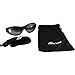 Birdz New Gull Jet Ski Watersport Floating Goggles Interchangeable Between Goggles/Sunglasses with smoke mirrored lenses.
