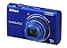 Nikon COOLPIX S6200 16 MP Digital Camera with 10x Optical Zoom NIKKOR ED Glass Lens and HD 720p Video (Blue)