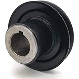 Phoenix Mfg.3-3/4 Inch Dia 1 1/8 Inch Bore Steel V-Groove Drive Pulley Replacement for Hustler 605675