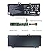 BOWEIRUI SH03XL (11.55V 57.9Wh 5020mAh) Laptop Battery Replacement for Hp Spectre X360 13-AC033DX 13-W013DX Series Notebook HSTNN-LB7L 901308-421 859026-421 859356-855 TPN-Q178 (Connector-20MM)